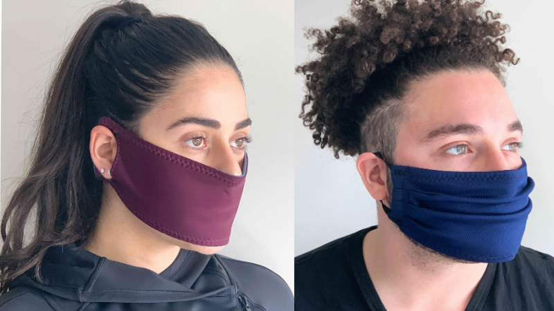 Face masks created by Sarah Abood - Humans vs. Coronavirus