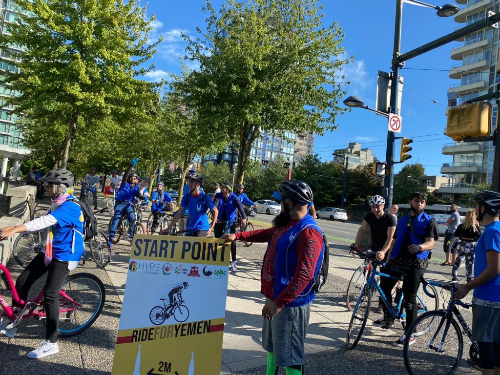 Riding for Yemen - Islamic Relief Canada