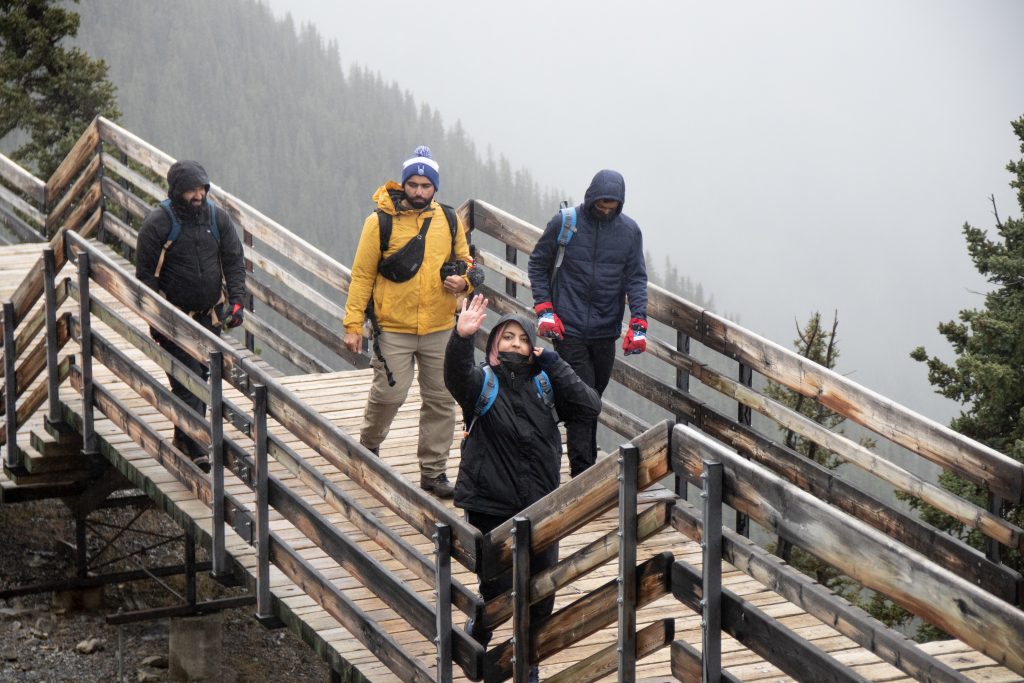Islamic Relief Team makes it to the top of the Banff Challenge!